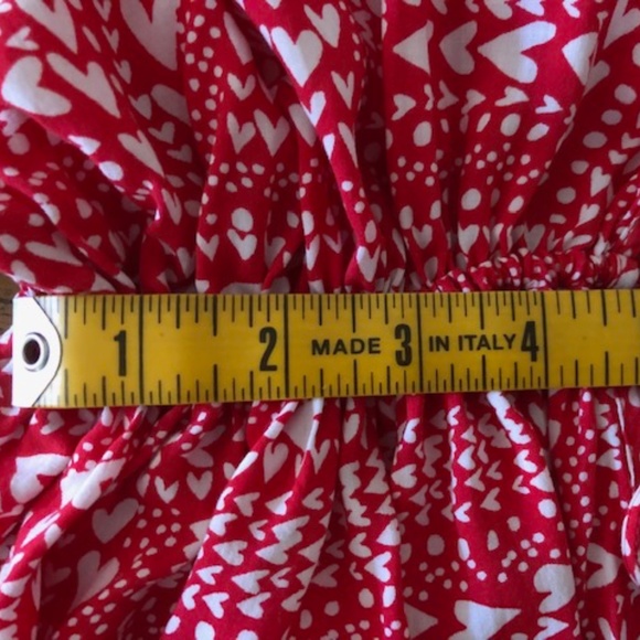 Victoria's Secret “Hearts for My Sweet Heart” Red & White Short Kimono Robe O/S - Picture 11 of 16